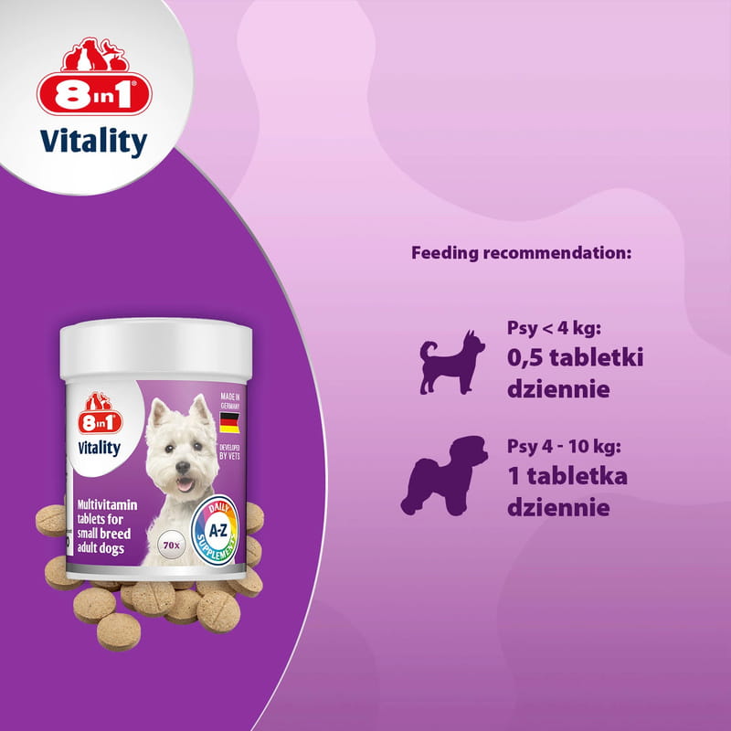 8in1 Vitality Multiwitaminy Witaminy dla psów małych ras 70 tabletek 8.jpg
